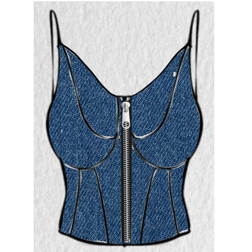 THE INDIGO SCULPT CORSET